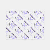 チアリーダーダンス フリースブランケット (正面(横))