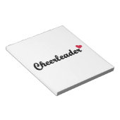 チアリーダーハート ノートパッド (アングル)