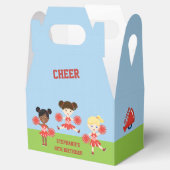 チアリーダーパーティー フェイバーボックス (オープン)