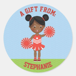 チアリーダーパーティー ラウンドシール