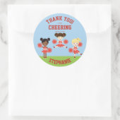 チアリーダーパーティー ラウンドシール (バッグ)