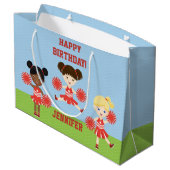 チアリーダーパーティー ラージペーパーバッグ (裏面アングル)