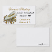 チアリーダービジネス/テレホンカード コーリングカード (正面/裏面)