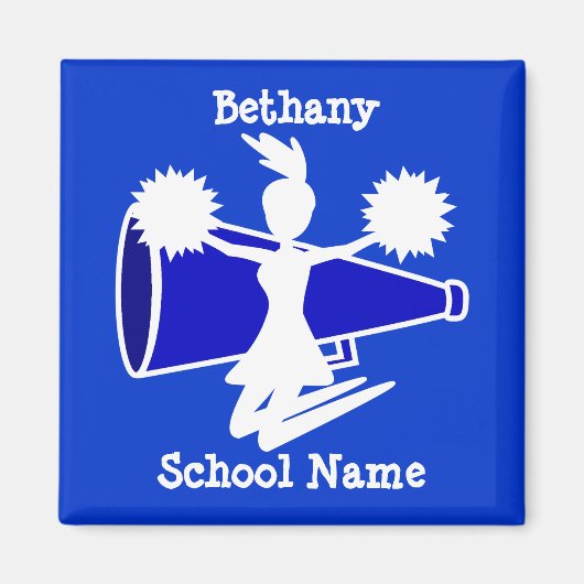 チアリーダー磁石 マグネット (正面)