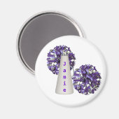 チアリーダー磁石 マグネット (正面/裏面)