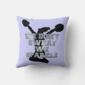 チアリーダー私達は光っています クッション (裏面)