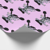 チアリーダー私達は光っています ラッピングペーパー (角)