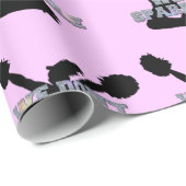 チアリーダー私達は光っています ラッピングペーパー (ロールコーナー)