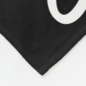 チアリーダー紫と青の爆発 フリースブランケット (角)