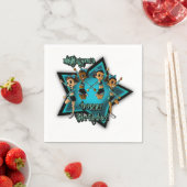 チアリーダー誕生日 スタンダードカクテルナプキン (インサイチュ)