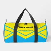 チアリーダー黄青空 ダッフルバッグ (裏面)