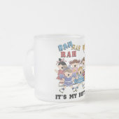 チアリーダー3rd誕生日Tシャツとプレゼント フロストグラスマグカップ (正面左)