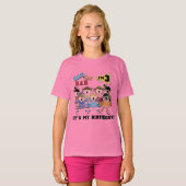 チアリーダー3rd誕生日Tシャツとプレゼント Tシャツ (正面フル)