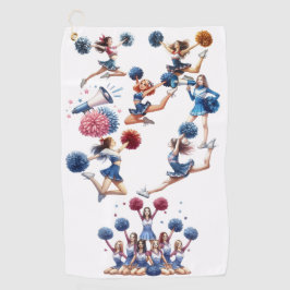 チアリーダー ゴルフタオル