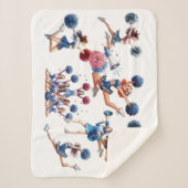 チアリーダー シェルパブランケット (正面)