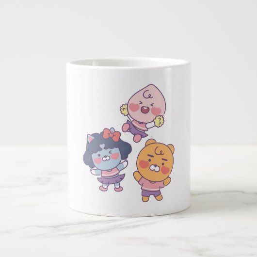 チアリーダー ジャンボコーヒーマグカップ (正面)