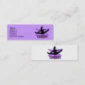 チアリーダー スキニー名刺 (正面/裏面)
