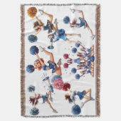 チアリーダー スローブランケット (正面縦)