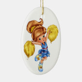 チアリーダー セラミックオーナメント (右)