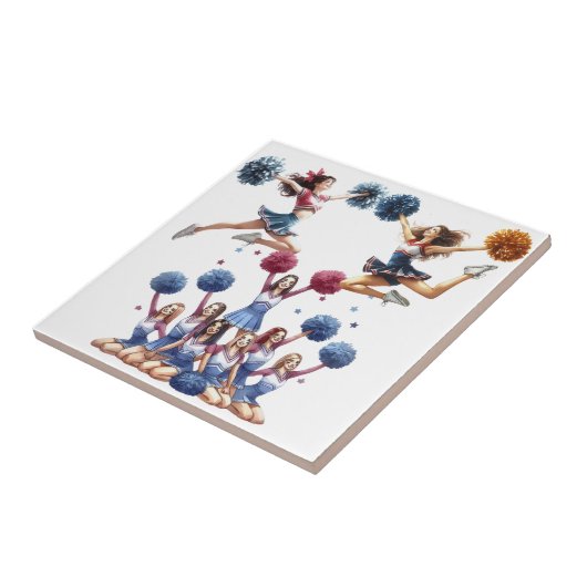 チアリーダー タイル (側面)