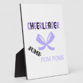 チアリーダー ダンス フォトプラーク (側面)