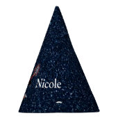 チアリーダー「ハッピーバースデーパーソナライズされた」 パーティーハット (右)