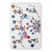 チアリーダー バスマット (正面縦)