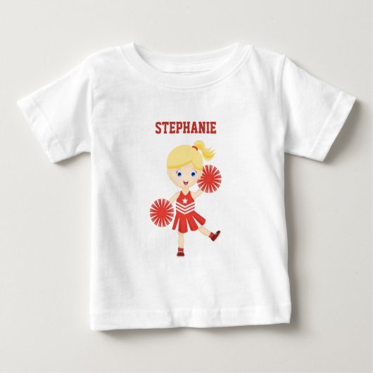 チアリーダー パーティー ベビーTシャツ (正面)