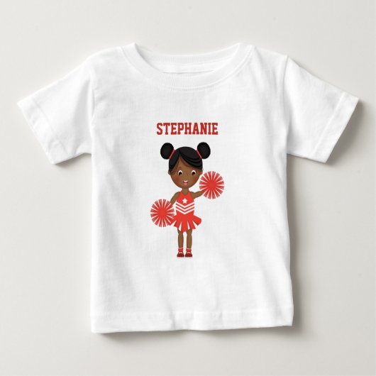 チアリーダー パーティー ベビーTシャツ (正面)