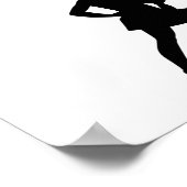 チアリーダー・ピラミッド ポスター (角)