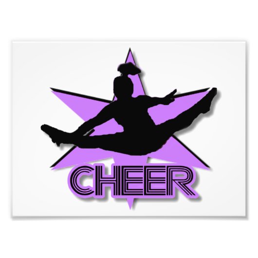 チアリーダー フォトプリント            (正面)