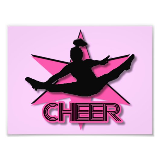 チアリーダー フォトプリント            (正面)