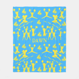 チアリーダー フリースブランケット