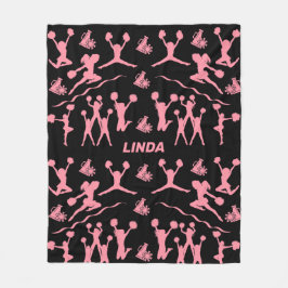 チアリーダー フリースブランケット