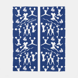 チアリーダー フリースブランケット