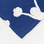 チアリーダー フリースブランケット (角)