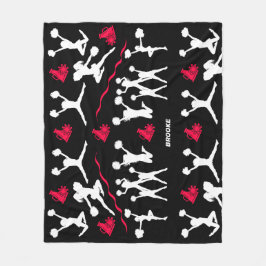 チアリーダー フリースブランケット