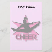 チアリーダー 便箋 (正面)