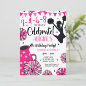 チアリーダー 女子 誘い 招待状 (スタンド正面)