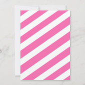 チアリーダー 女子 誘い 招待状 (裏面)