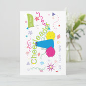 チアリーダー 招待状 (スタンド正面)