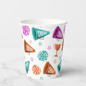 チアリーダー 紙コップ (裏面)