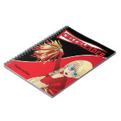 チアリーダー | DIY名 |赤 ノートブック (左側)