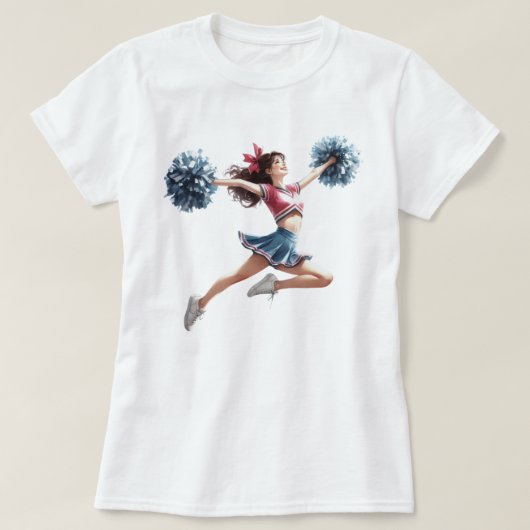 チアリーダー Tシャツ (デザイン正面)