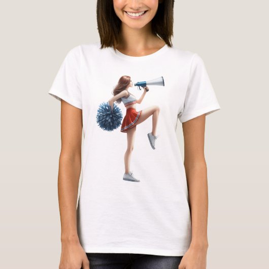 チアリーダー  Tシャツ (正面)