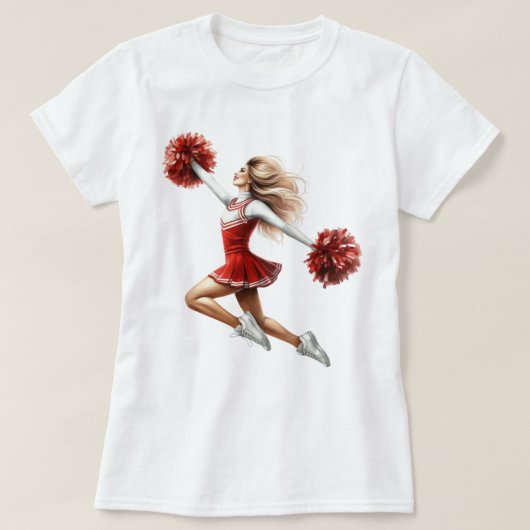 チアリーダー Tシャツ (デザイン正面)