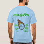 チアリーダー Tシャツ (裏面)
