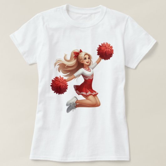 チアリーダー Tシャツ (デザイン正面)