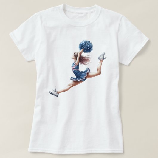 チアリーダー Tシャツ (デザイン正面)