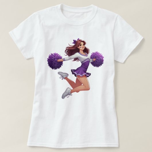 チアリーダー Tシャツ (デザイン正面)